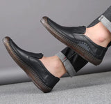 Zarish - Stilvolle und bequeme Leder-Loafer für Männer